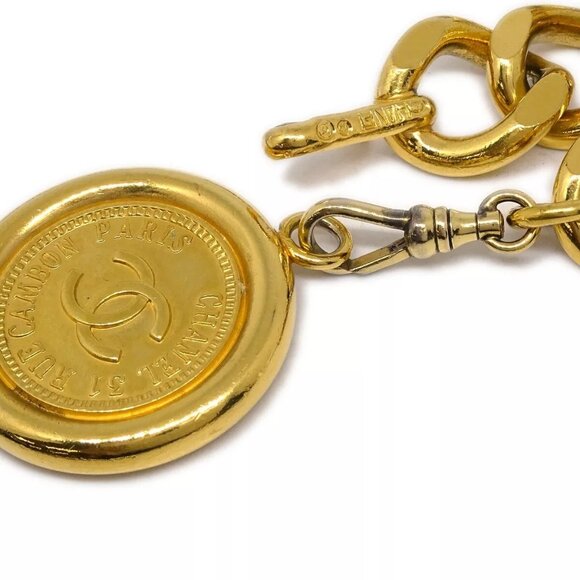 Chanel Medallion Chain Belt Small Good - Picture 5 of 5